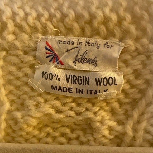 Vintage Filene’s 100% Virgin Wool Sweater Vest - Picture 3 of 4